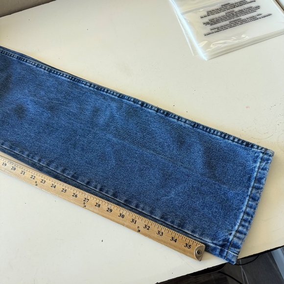 Wrangler George Strait Western Dark Wash Denim Cowboy Cut Jeans Mens 38 x 38 - Picture 9 of 11